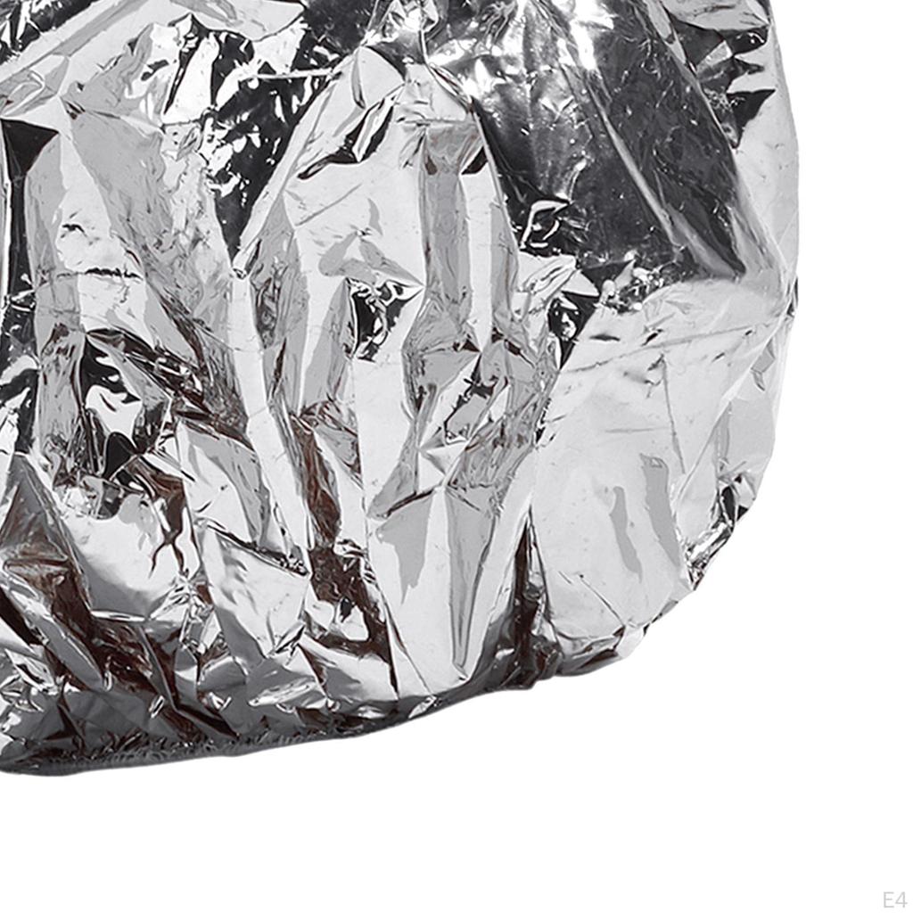 Elastic Shower Cap Heat Insulation Hat Tin Foil Cover, Hairdressing Nourishing Women Hair Salon