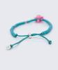 Bonbeau Swarovski Heart Stone Color Beads Bracelet Swarovski Heart Stone Color Bead Knot Bracelet