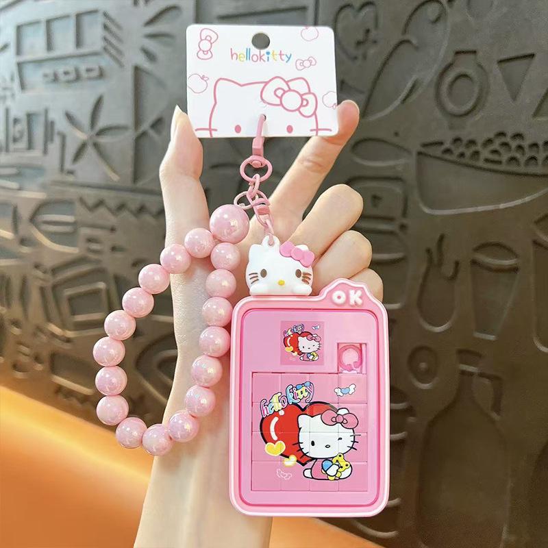 Porte-clés Puzzle Capybara Huarong Road:  Pendentif de Cartable Capybara Mignon et Petit Cadeau