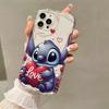 Stitch Angel Baby Phone Case For Samsung Galaxy S21 S20 Plus Ultra S23FE S24FE A56 A36 A26 A52 M16 F06 Soft Silicone Cover