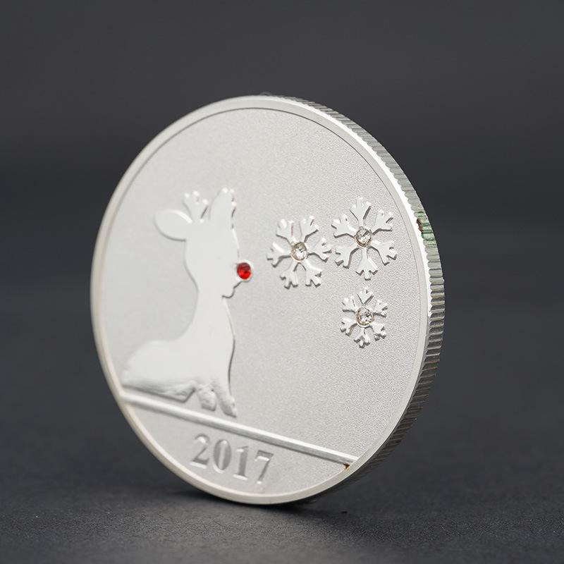 Santa Claus, Deer, Small Gifts, Christmas Holiday Gifts, Decorations, Coins, Fingertip Tooth Fairy, Christmas Gift, Stocking Stuffers