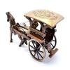 Brass European Horse Carriage Showpiece, Standard, Multicolour, Pack of 1