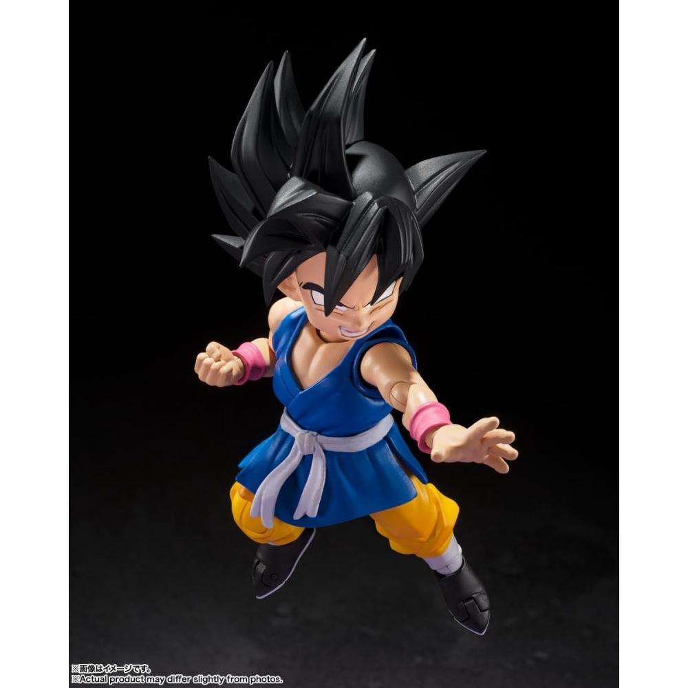 SHFiguarts Dragon Ball GT Son Goku -GT- Ca.. 80 mm große, bewegliche Figur aus ABS und PVC, bemalt