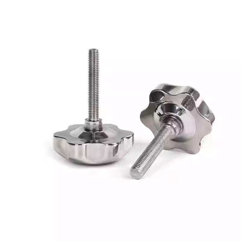 QJC Stainless Steel Star Handle Screw