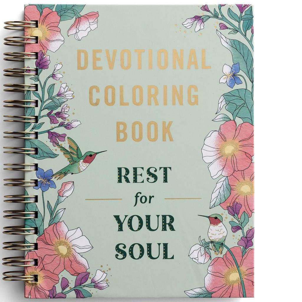 Devotional Coloring Book With Copper Paper For Mindfulness And Relaxation Activities