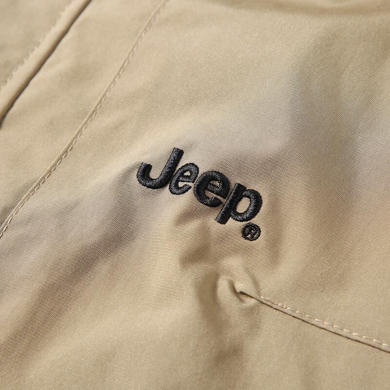 Jeep Men's Hooded Workwear Casual Jacket