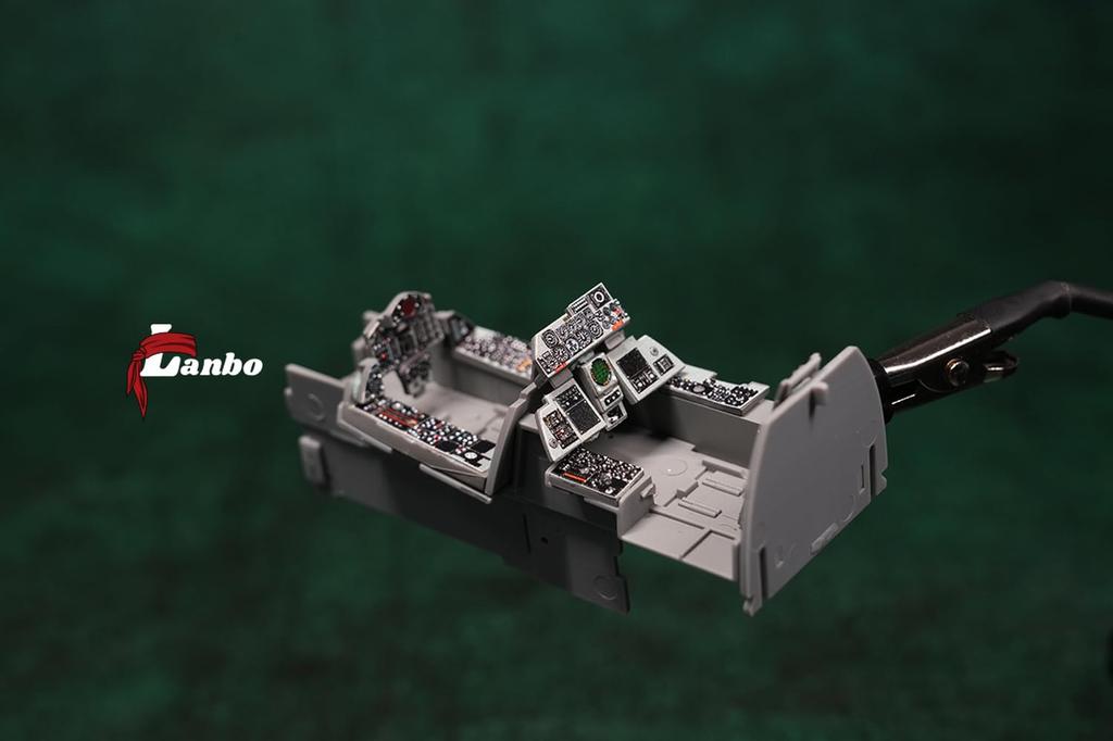 Lambo Models 1/48 F-4C Phantom II Innenraum 3D-Abziehbild (für Zoukei-mura) Plastikmodell Abziehbild LNB48169 (Flugzeug)