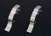 Stainless Steel Seven-Bead Watch Strap for Tissot T41, Elbow 12-24mm