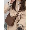 Fashionable Semi-curved Crossbody Bag Fashionable and Retro Underarm Bag Single-shoulder Saddle Bag