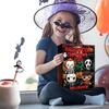 Halloween Countdown Calendar Countdown Box Scary Doll Collectible Horror Figures Spooky Character Advent Hanging Decor for Kids