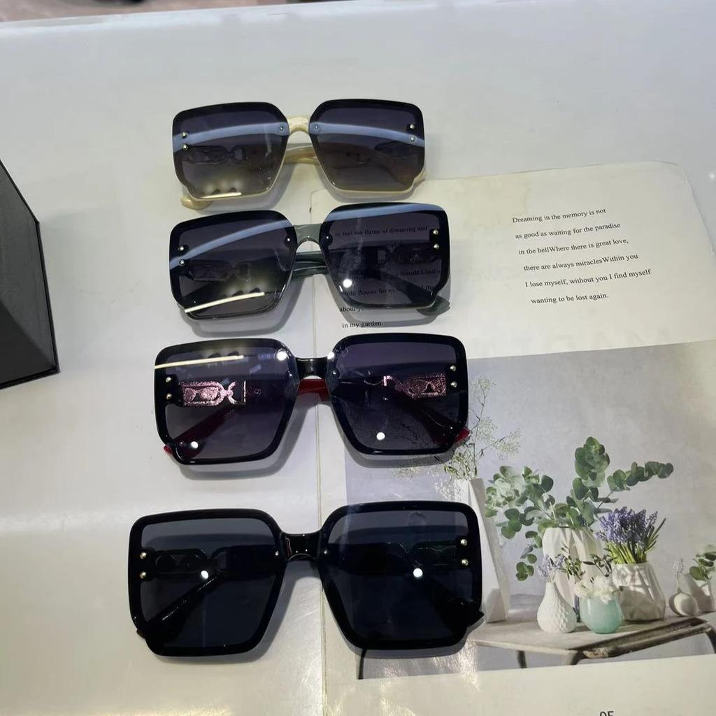 Damskie okulary przeciwsłoneczne Wysokiej rozdzielczości Lekki luksus Prostokątne oprawki Okulary przeciwsłoneczne Modne Trendy Oprawki do okularów i Okulary przeciwsłoneczne