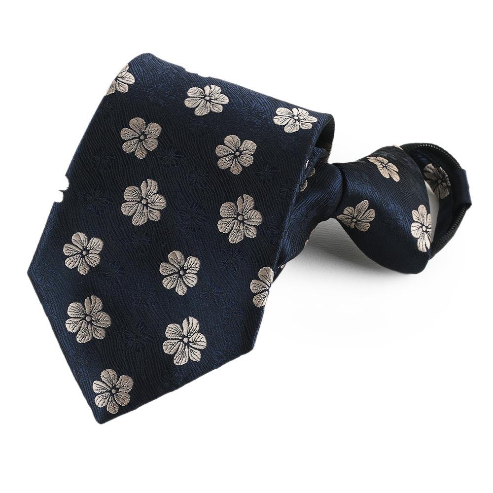 Lazy Tie Men'S Business Dress Wedding Shirt Zipper Knot-Free Navy Blue Burgundy Easily Pulled Men