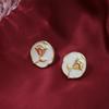 Rose Flower Earrings Tide Niche Earrings Celebrity Jewelry