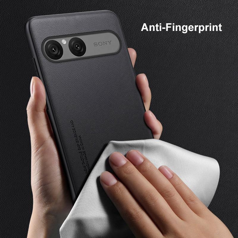 Luxuriöse PU-Lederhülle für Sony Xperia 10 VII 10VII Rückabdeckung Silikon Stoßfester Schutz Handyhülle für Sony Xperia10 VII