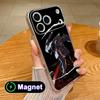 Akame Tatsumi Clear TPU Magsafe Mobile Phone Case for iPhone 17 16 15 14 13 12 11 Air Pro Max Plus Mini Colorful Cover