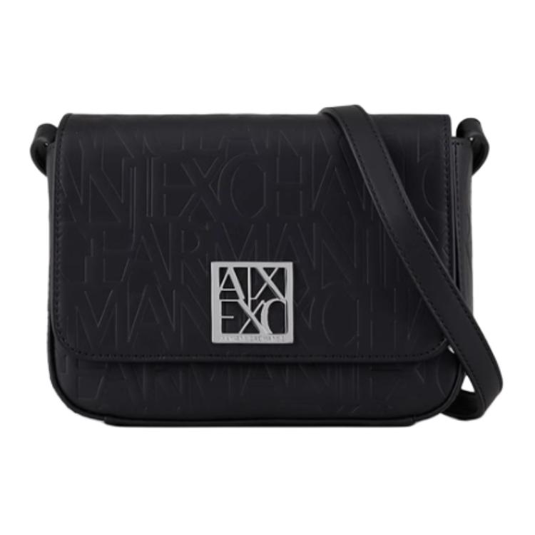 New ARMANI EXCHANGEAE Polyester Shoulder Bag, Crossbody Bag Small Women's Black 942648-CC793-00020