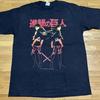 [USED] Attack On Titan 00s USA Planning Anime T-Shirt Kodansha Copyright Manga