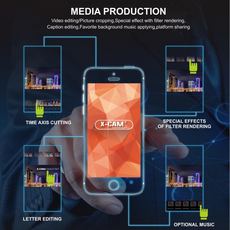 Buy Xcam Sight 2S Bluetooth Smartphone 2 Axis Handheld Self Timer Video Brushless Gimbal