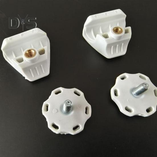 2 Sets Football-Helm-Visierclips, Football-Helm-Schraubenbefestigungen, einfach zu installierende Football-Helm-Visierschrauben, Zubehör für Football-Enthusiasten