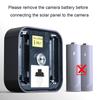 Wodoodporna ładowarka panelu słonecznego z baterią 2000 mAh dla Blink XT XT2 i kamery zewnętrznej 3. generacji dla stabilnego zasilania