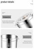 Extra Thick 304 Food Grade Stainless Steel Multi-Use Barrel with Lid for Soup, Braising, Oil, and Water.