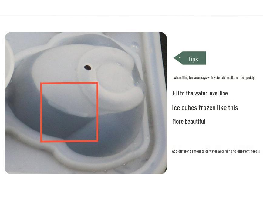 Silicone Easy-Release Whiskey Beer Cat Ice Cube Mold