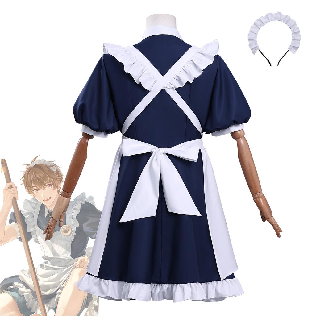 Undetermined event thin cos Luo cat bean paste linkage Xia Yan manservant outfit sweetheart candy cosplay anime