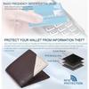 Mike Brown/Sand Leather Wallet for Men