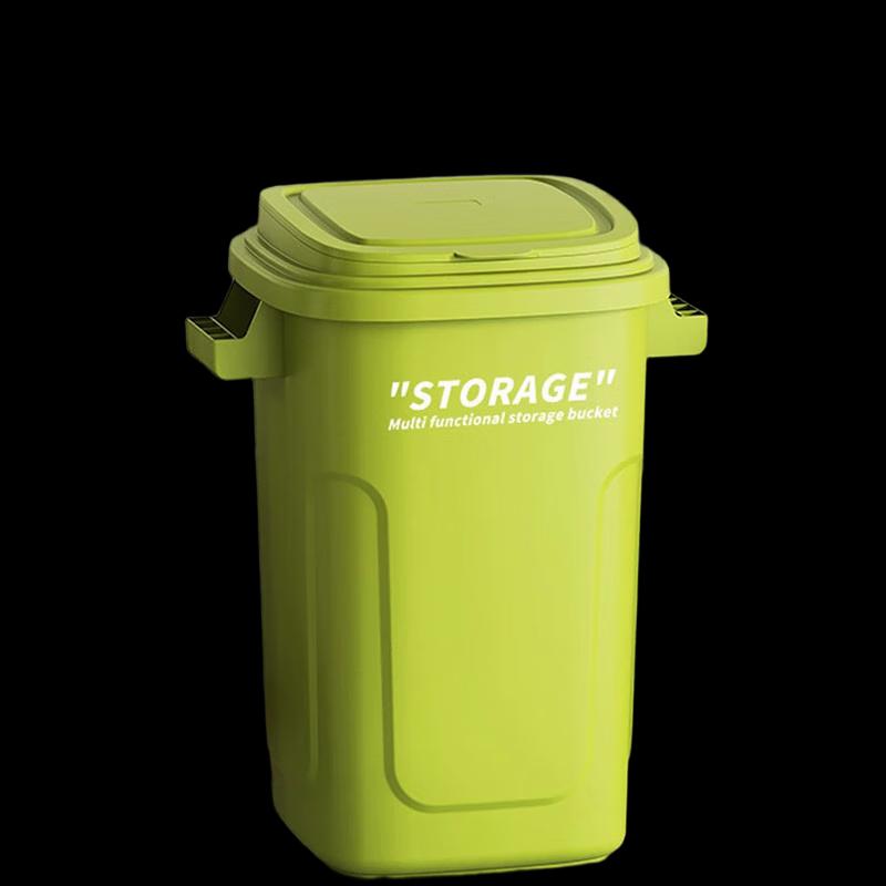 Stylish Lidded Trash Can for Home and Office