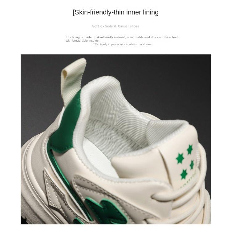 Весенняя мужская обувь Дышащие высокие кеды Маленькие белые туфли Мужской студенческий — фото 5