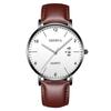 Mens Leather Business Fashion Watch Strap Watch For Gift Giving