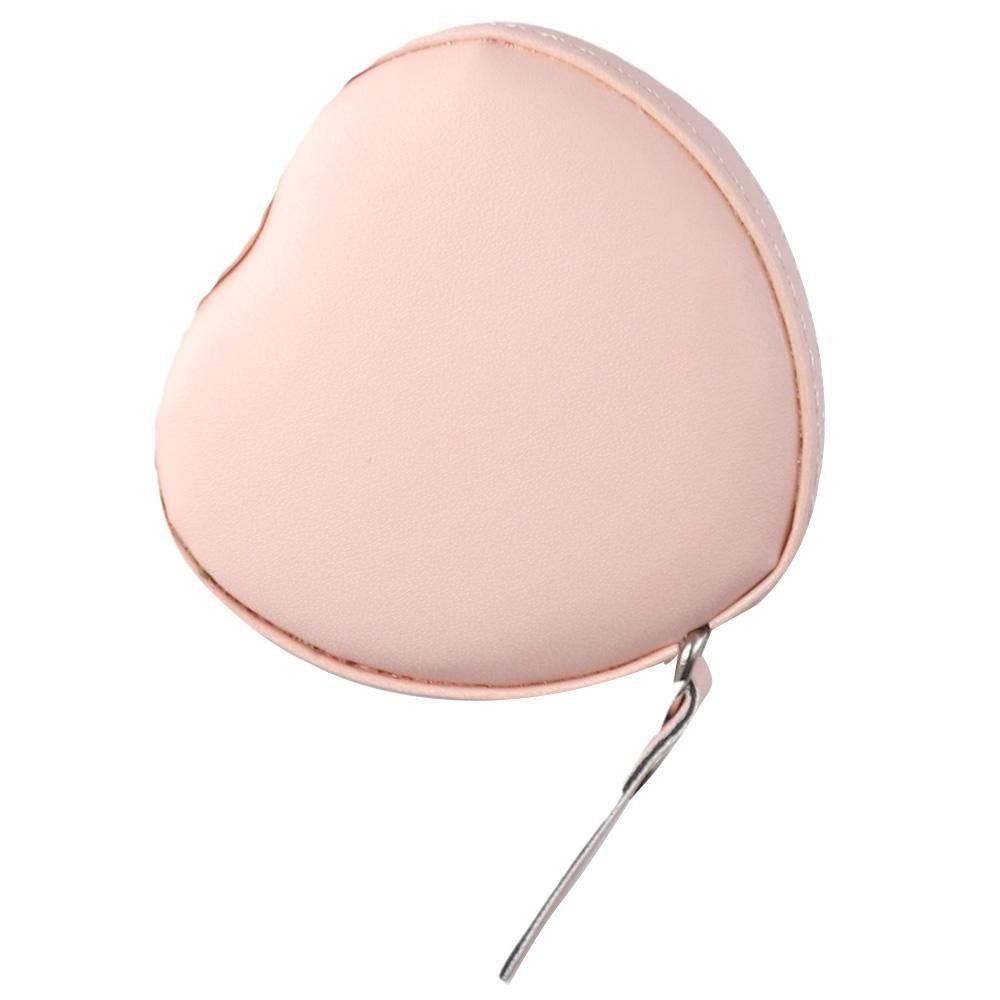 Heart Shape Tape Measure Flexible Ruler Portable Mini Ruler Wear Resistant Soft Leather Measuring Tape Durable Gauging Tools