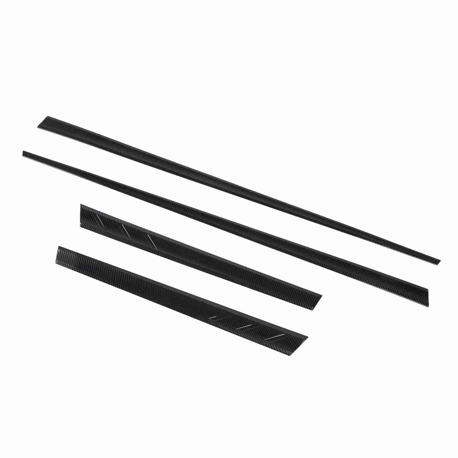 

Боковая отделка кузова из углеродного волокна, наружная накладка на молдинг передней задней двери, наклейка для