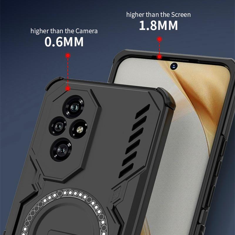 For Honor 200 5G Case For Honor 200 Cover Airflow Channels Heat Dissipation Shockproof Phone Bumper