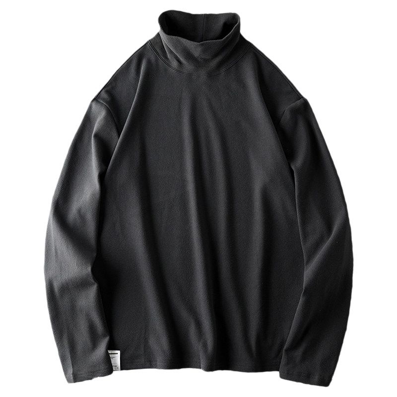 High Collar Winter Double-Sided Thermal Men's Long-Sleeved Undershirt