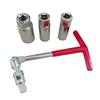 Zündkerzenhülse T-Form 14/16/18/21mm Auto Motorrad Zündkerzen-Entfernungswerkzeuge 3/4/5 Stück Auto Reparaturwerkzeugsatz Entfernungswerkzeug