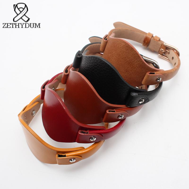 Echtes Leder Uhrenarmband 8mm Kleine Größe Uhrenarmband für Fossil ES4119 ES4176 ES3262 3077 Uhrenarmbänder Armbanduhren Band mit Matte