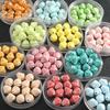 Macaron Rhombus Ceramic Beads for DIY Jewelry Making