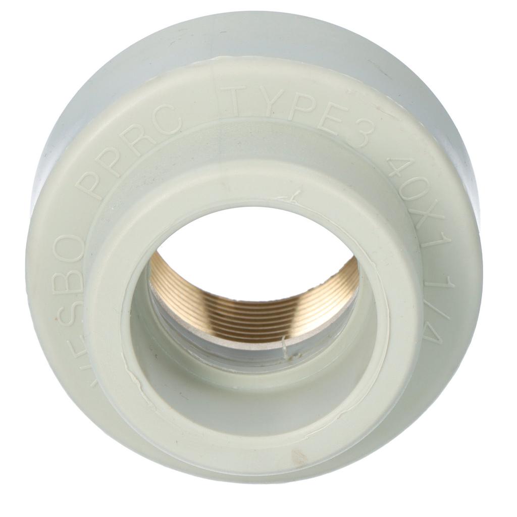 PP connector with brass female thread 40/5/4 ONNLINE turnkey