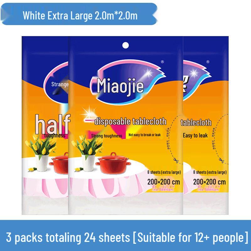 Disposable Plastic Tablecloth