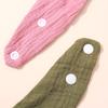 3 stuks Baby Voeding Kwijlslabbetjes Speekseldoek Driehoek Effen Kleur Sjaal Bandana Zacht Katoen Slab Verstelbare Drukknop Boertjesdoek