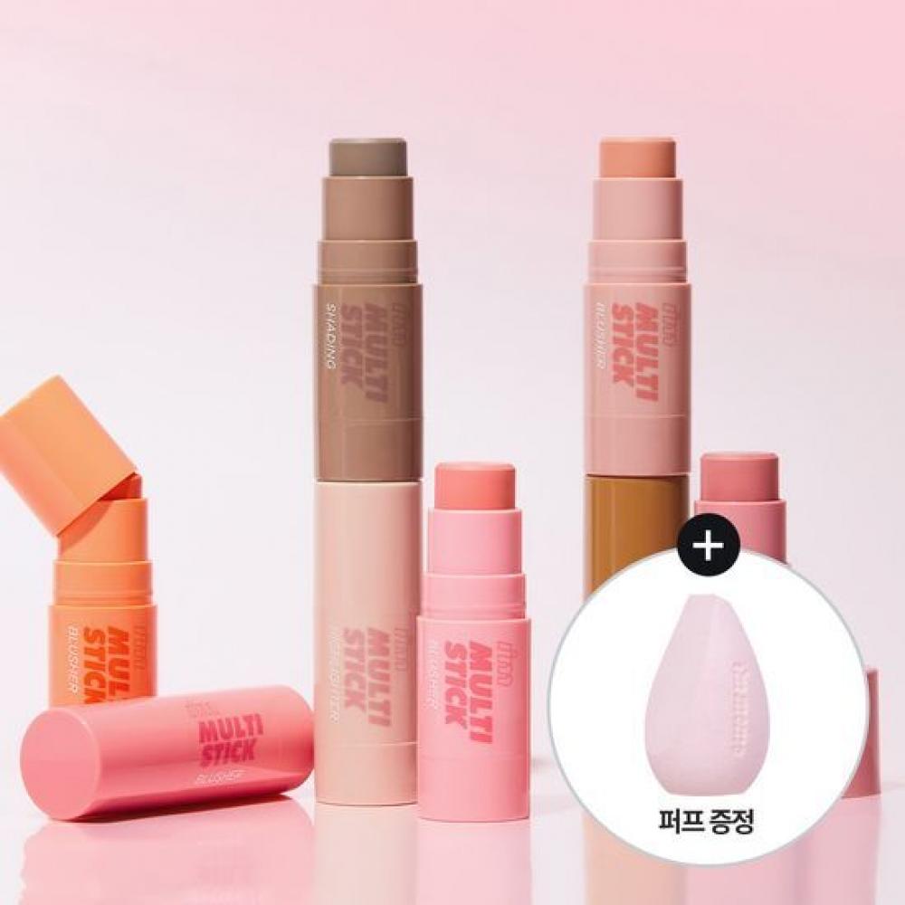 

IM MIMI [румяна, растушевка, хайлайтер] IM MIMI IM MultiStick ShadIng Contour Free Puff blIssMob Blush