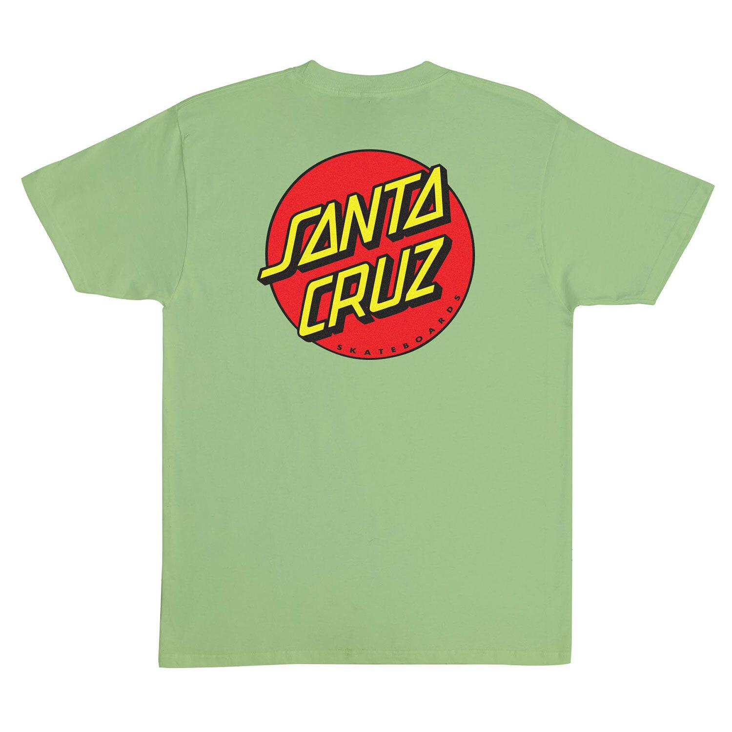 New Santa Cruz Skateboards Shirt Classic Dot Kiwi XXXL