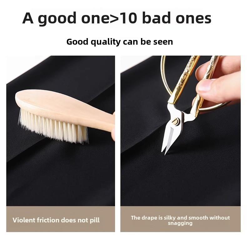 2024 Spring High-Waist Wide-Leg Pants for Petite Women - Elegant Drape Suit Trousers