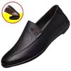 Fashion Men's 2025 Breathable Driving Moccasins Soft Sole Slip-On Loafers Comfortable Casual Leather Shoes Lightweight Flexible Sole