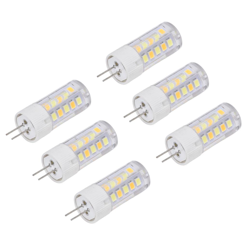 6 Stück G4 Glühbirne 3 Lichtfarben 220V Kleine Deckenlampenbirne Wandlampenbirne für Zuhause Büro