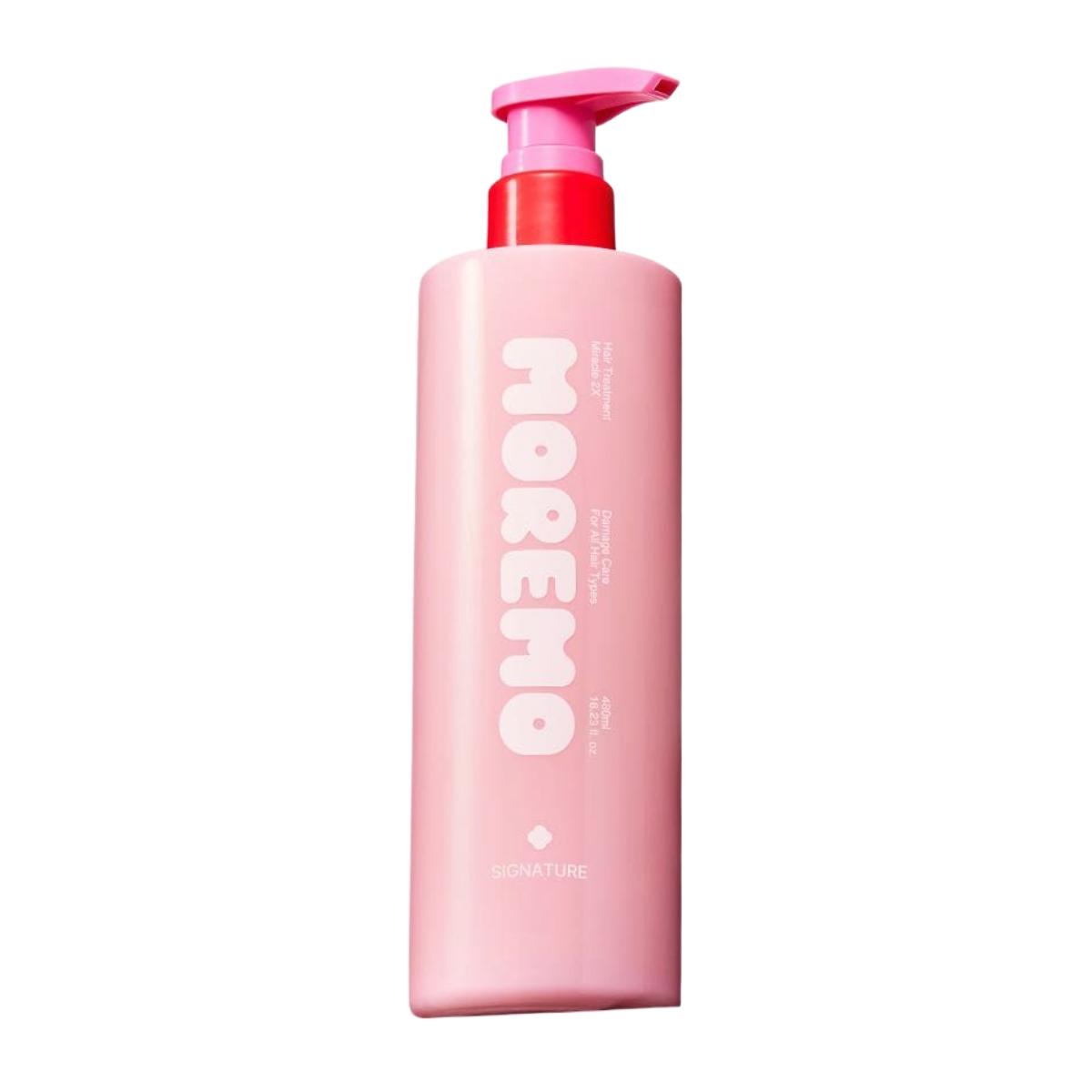 Moremo Hair Treatment Miracle 2X Intensive Protein Hair Pack 480ml Signature Floral