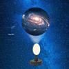 Rechargeable Earth & Moon Star Projector Night Light for Bedroom Atmosphere 