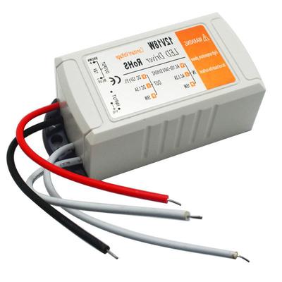 Alimentation électrique DC 12V 18W, adaptateur de pilote LED, transformateur, interrupteur pour bande LED, lumières LED