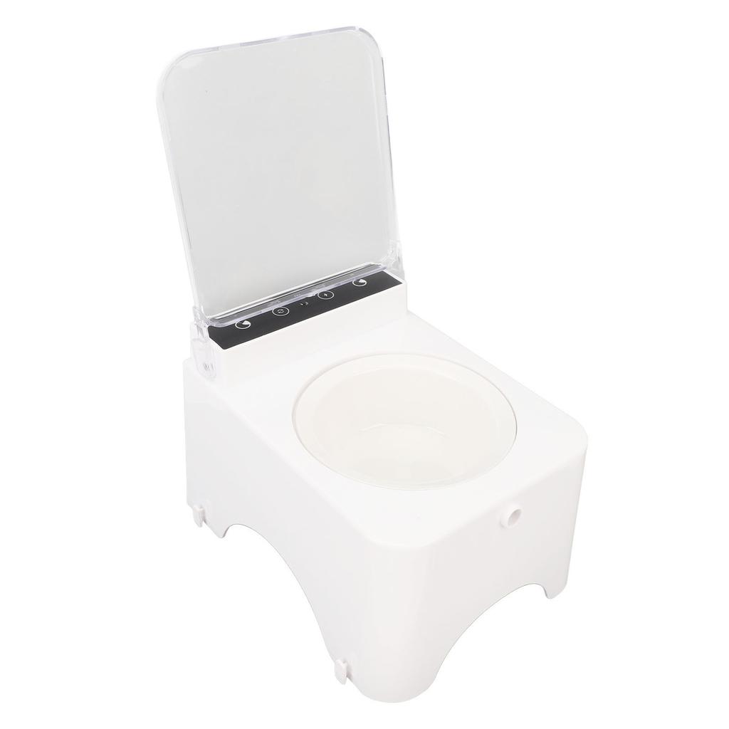 Cat Automatic Sensing Feeder Transparent Lid Raised Design Hygienic Automatic Intelligent Cat Dog